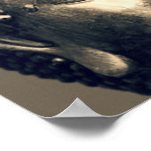 Poster Citation de mère cerise Bouddha Zen Inspiration (Coin)