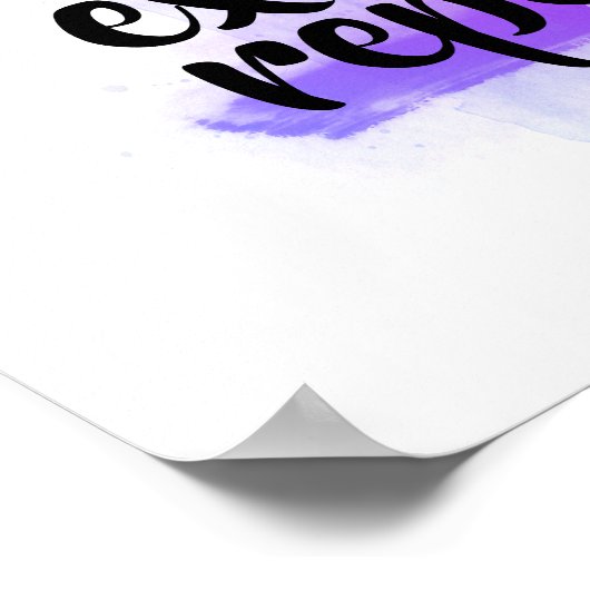 Poster citation de motivation inhale exhale répétition vi (Coin)