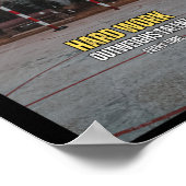 Poster Citation de motivation pour le travail acharné du (Coin)