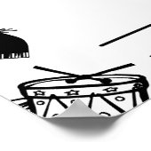 Poster Citation de musique (Coin)