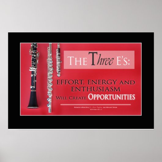 Poster Citation De Musique - Citations De Leadership Moti (Devant)