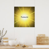 Poster citation de 'Namaste' (Cuisine)