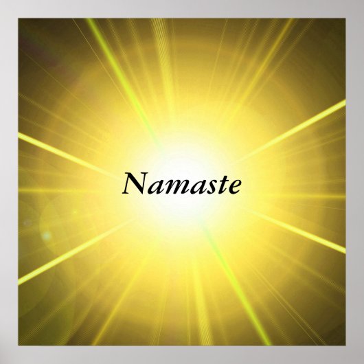 Poster citation de 'Namaste' (Devant)