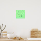 Poster citation de niels bohr (Cuisine)