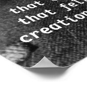 Poster Citation de Nikola Tesla (Coin)