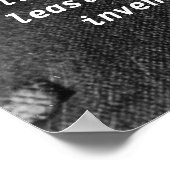 Poster Citation de Nikola Tesla (Coin)