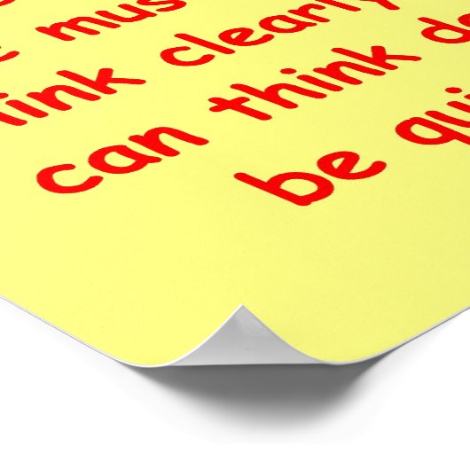 Poster citation de nikola tesla (Coin)