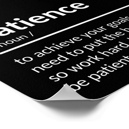 Poster Citation de patient (Coin)