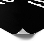 Poster Citation De Pêche De Basse Drôle Cher Sport Hobby (Coin)