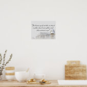 Poster Citation De Pericles Sur La Politique (Cuisine)