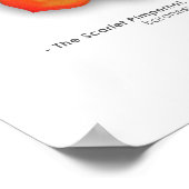 Poster Citation de Pimpernel Scarlet - Littérature classi (Coin)