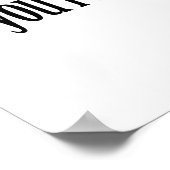 Poster Citation de professeur de chimie amusante (Coin)