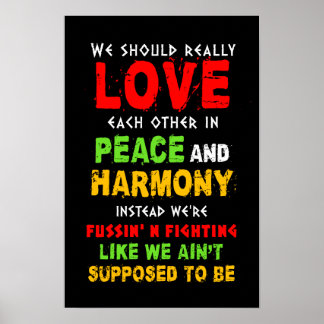 Poster Citation de reggae