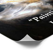 Poster Citation de Rembrant Nature sur "Tempête sur la me (Coin)