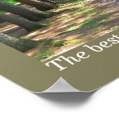 Poster Citation de Robert Frost - Imprimerie d'art (Coin)