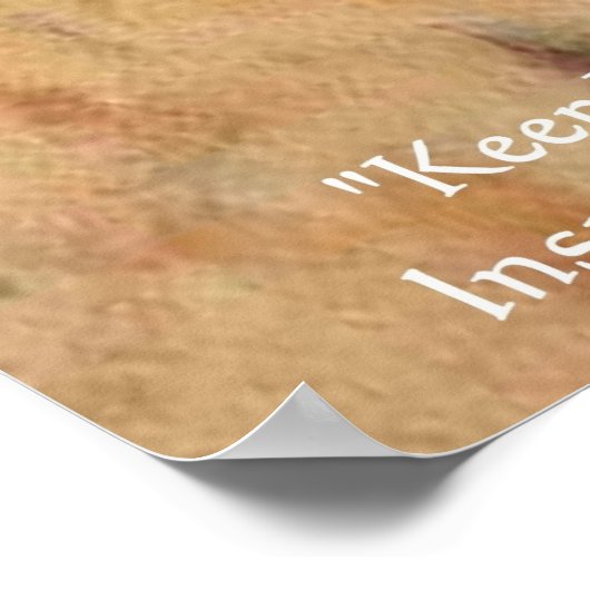 Poster Citation de Robert Lewis Stevenson (Coin)