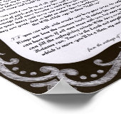 Poster Citation de Rudyard Kipling de Chalk Art IF 1895 (Coin)