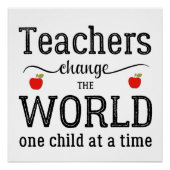 Poster Citation de script inspirationnelle des enseignant (Devant)