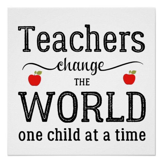 Poster Citation de script inspirationnelle des enseignant (Devant)