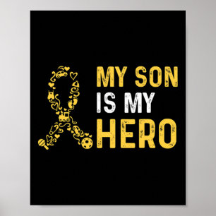 Poster Citation de sensibilisation au cancer chez l'enfan
