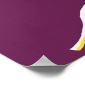 Poster Citation de Shakespeare : Pour toi-même être vrai (Coin)