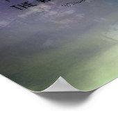 Poster Citation de Shakespeare sur l'art du paysage natur (Coin)