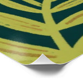 Poster Citation de singe joueur de la jungle (Coin)