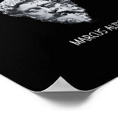 Poster Citation de stoïcisme Marcus Aurelius _1 (Coin)