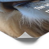 Poster Citation de succès Lion Inspiration (Coin)