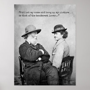 Poster Citation de Tenderest Lover Whitman