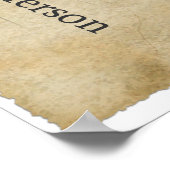 Poster Citation de Thomas Jefferson (Coin)