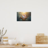 Poster Citation de Trouver la Paix (Cuisine)