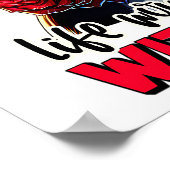 Poster Citation De Vache Drôle Dit Witty (Coin)