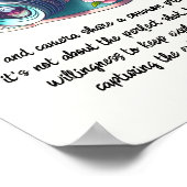 Poster Citation de vie et de caméra (Coin)