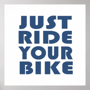 Poster Citation de VTT motivationnel - Cyclisme drôle
