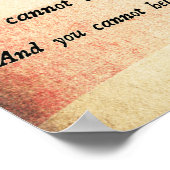 Poster Citation de William Boetcker (Coin)