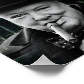 Poster Citation de Winston Churchill sur le courage (Coin)