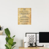 Poster Citation de Zyzz motivationnelle sur la vie (Bureau à domicile)