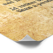 Poster Citation de Zyzz motivationnelle sur la vie (Coin)