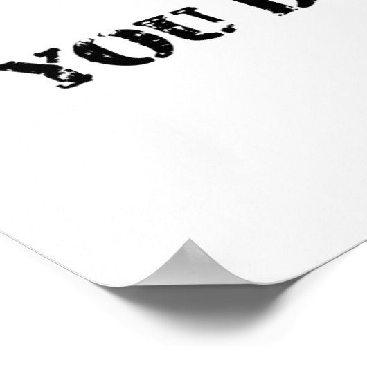 Poster Citation d'écriture Moliere (Coin)