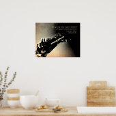 Poster Citation d'Edmund Burke (Cuisine)