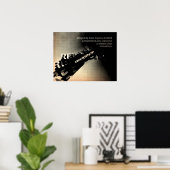 Poster Citation d'Edmund Burke (Bureau à domicile)