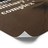 Poster Citation D'Eisenhower Sur Le Complexe Industriel M (Coin)