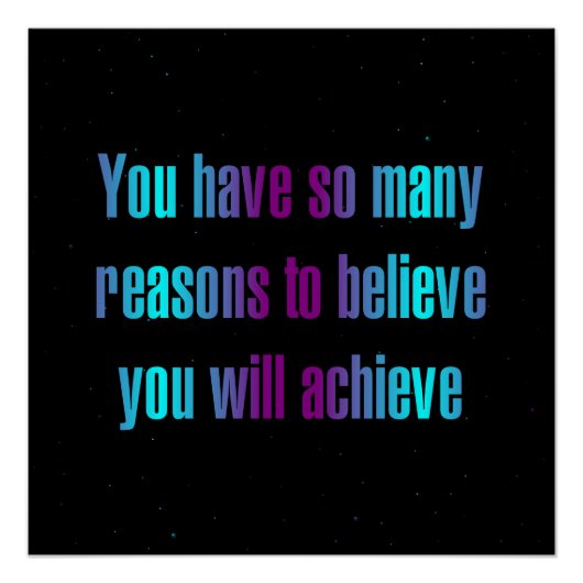Poster Citation d'encouragement # 333 (Devant)