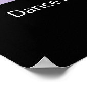 Poster Citation des danseurs de ballet Contemporains (Coin)