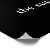 Poster Citation d'excellence Blue Sky Motivation (Coin)