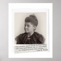 Citation d'Ida B. Wells - Les grandes femmes noire