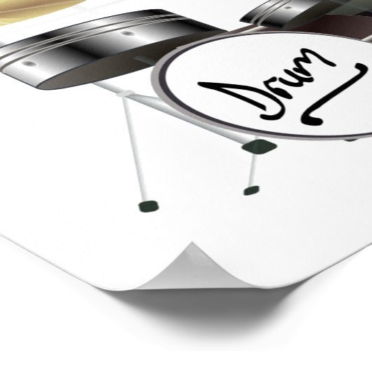 Poster Citation différente -Citation Thoreau imprimé (Coin)