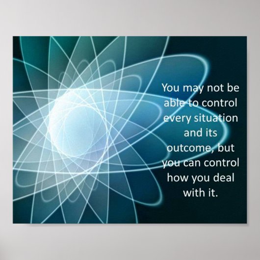 Poster Citation d'inspiration énergétique (Devant)