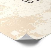 Poster Citation d'oeufs BBQ BBQ premier anniversaire (Coin)